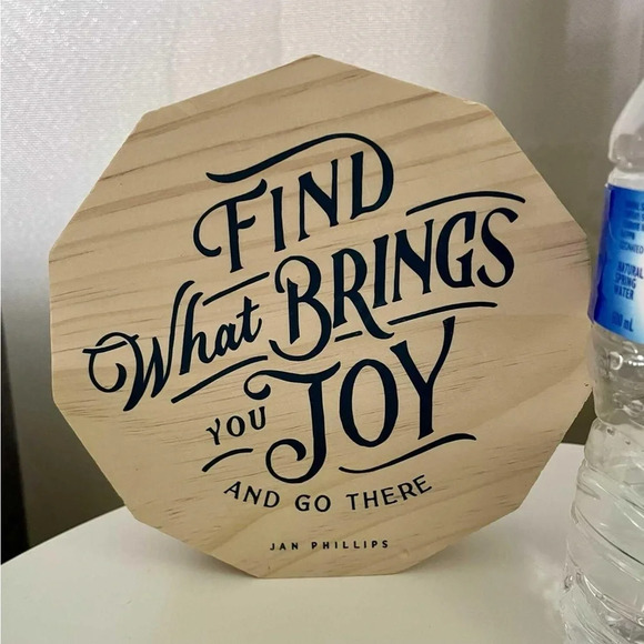 Wood Sign Decor - Picture 1 of 2